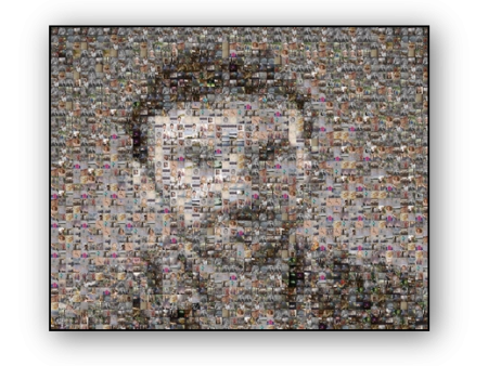 Photo Mosaic Impression sur Toile Online Sale