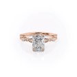 The Jasmine Set With A 3.5 Carat Radiant Moissanite Online Hot Sale