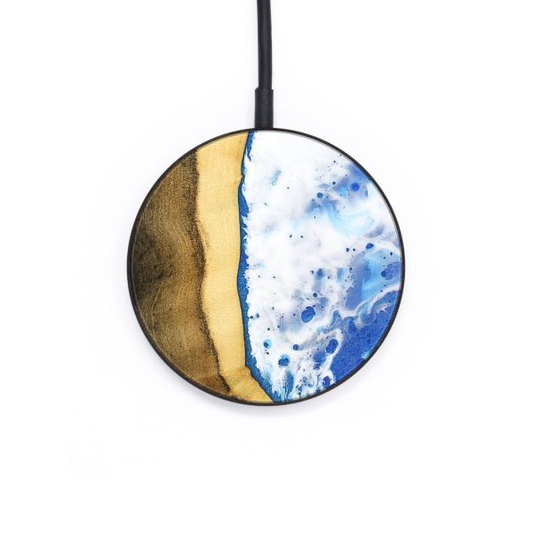 Circle Wood Wireless Charger - Hatty (Coastal, 735019) Online Hot Sale