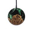 Circle Wood Wireless Charger - Flora (Green, 733769) Online now