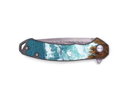 EDC Wood Pocket Knife - Alonso (Coastal, 735753) Cheap