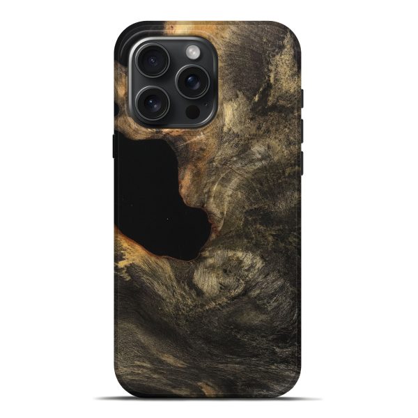 iPhone 16 Pro Max Wood Live Edge Phone Case - Osmond (Wood Burl, 736343) Online Hot Sale