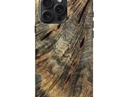 iPhone 16 Pro Max Wood Live Edge Phone Case - Pearley (Wood Burl, 731692) Online Sale