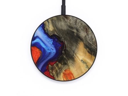 Circle Wood Wireless Charger - Cristie (Fire & Ice, 734295) Fashion