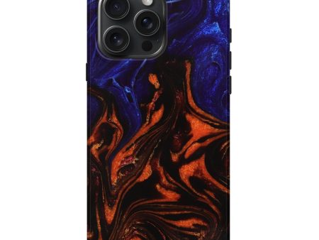 iPhone 16 Pro Max ResinArt Live Edge Phone Case - Bulah (Fire & Ice, 734351) Online Sale