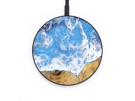 Circle Wood Wireless Charger - Debra (Coastal, 735743) For Discount