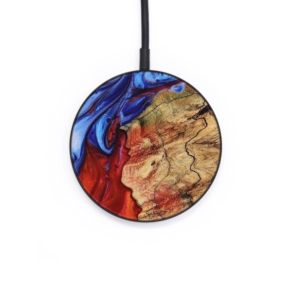 Circle Wood Wireless Charger - Farouk (Fire & Ice, 736431) Sale