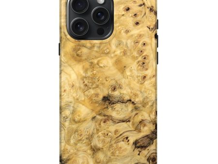 iPhone 16 Pro Max Wood Live Edge Phone Case - Riva (Wood Burl, 734872) Cheap