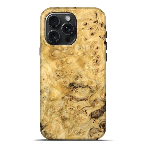 iPhone 16 Pro Max Wood Live Edge Phone Case - Riva (Wood Burl, 734872) Cheap