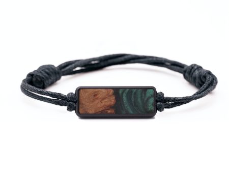 Classic Wood Bracelet - Catherine (Green, 736128) For Discount