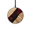 Circle Wood Wireless Charger - Gabe (Red, 734500) For Sale