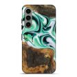 Galaxy S23 Plus Wood Live Edge Phone Case - Barrie (Green, 731611) Online