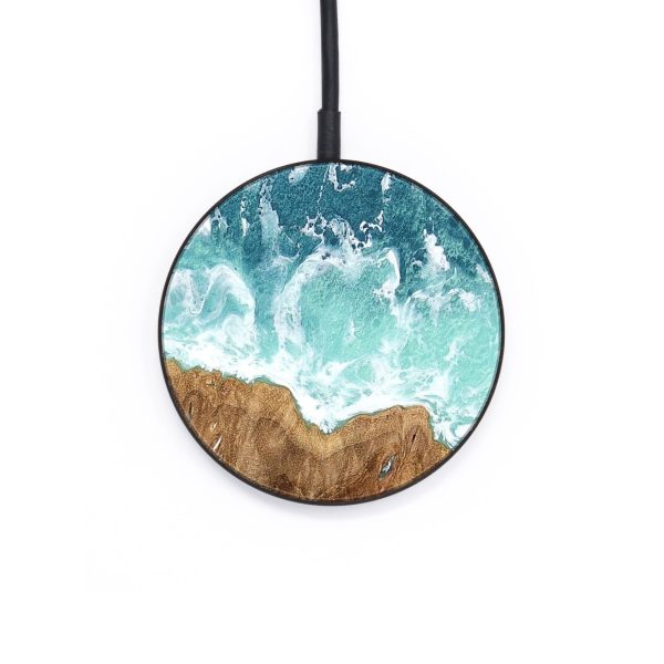 Circle Wood Wireless Charger - Finance (Coastal, 735744) Hot on Sale