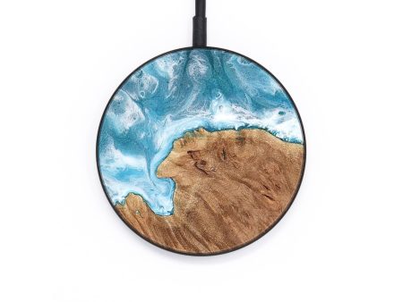 Circle Wood Wireless Charger - Ciarra (Coastal, 734538) Discount