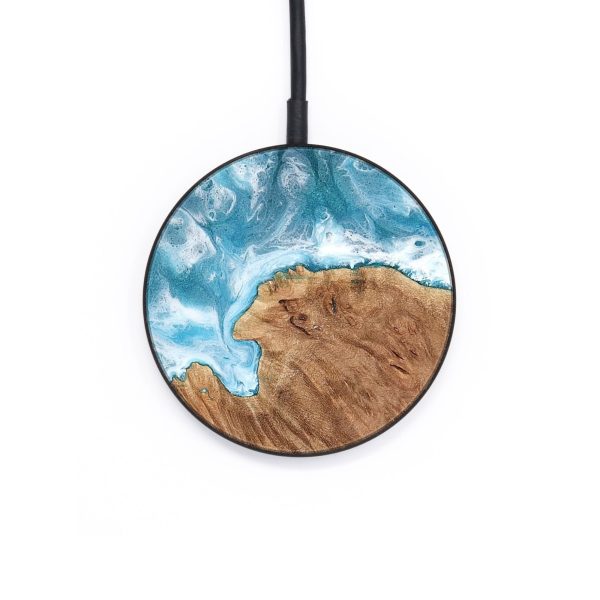 Circle Wood Wireless Charger - Ciarra (Coastal, 734538) Discount