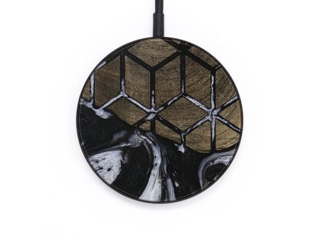 Circle Wood Wireless Charger - Dave (Pattern, 735165) Sale