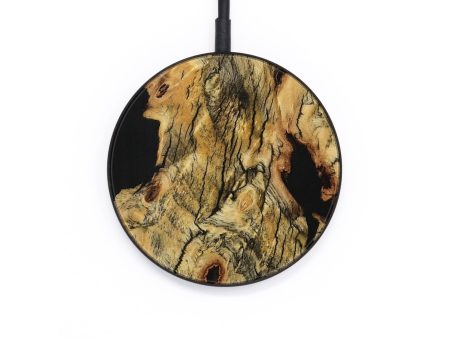 Circle Wood Wireless Charger - Emeline (Wood Burl, 734686) Fashion