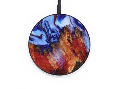 Circle Wood Wireless Charger - Bharat (Fire & Ice, 734267) Online now