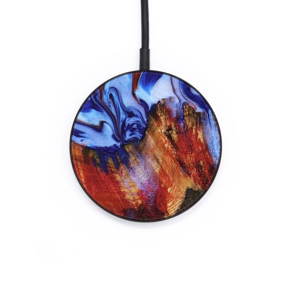 Circle Wood Wireless Charger - Bharat (Fire & Ice, 734267) Online now