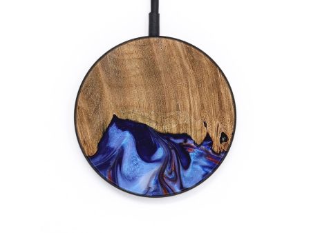 Circle Wood Wireless Charger - Charyl (Fire & Ice, 734282) For Discount