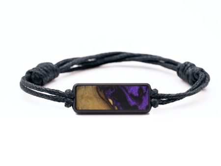 Classic Wood Bracelet - Alisa (Purple, 736005) Online