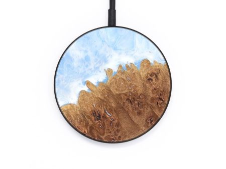 Circle Wood Wireless Charger - Bruno (Coastal, 735023) Cheap