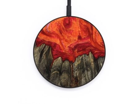 Circle Wood Wireless Charger - Howa (Fire & Ice, 734237) Cheap