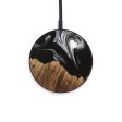 Circle Wood Wireless Charger - Hanneke (Black & White, 736223) For Discount