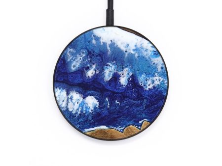 Circle Wood Wireless Charger - Harni (Coastal, 733711) Hot on Sale