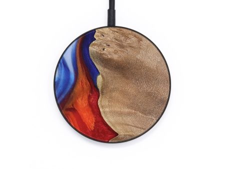 Circle Wood Wireless Charger - Angy (Fire & Ice, 734310) For Discount