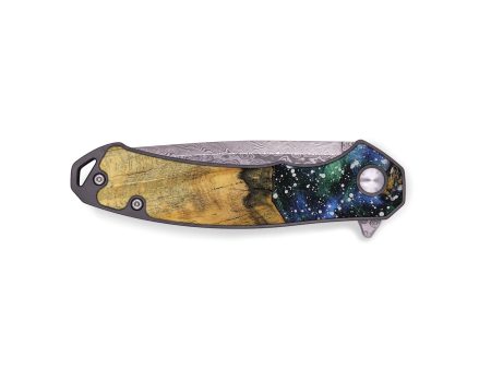 EDC Wood Pocket Knife - Aiden (Cosmos, 736659) Cheap