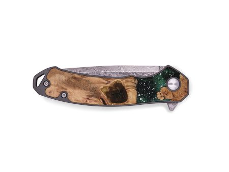 EDC Wood Pocket Knife - Aloise (Cosmos, 733486) For Discount