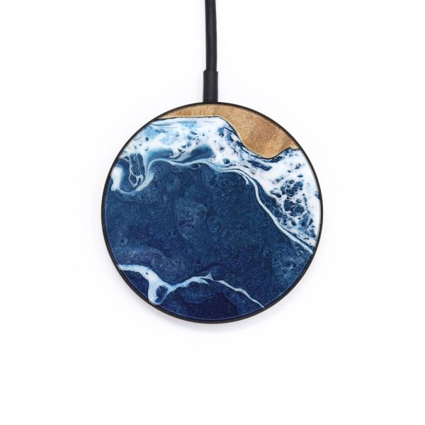 Circle Wood Wireless Charger - Emmons (Coastal, 733245) Online Sale