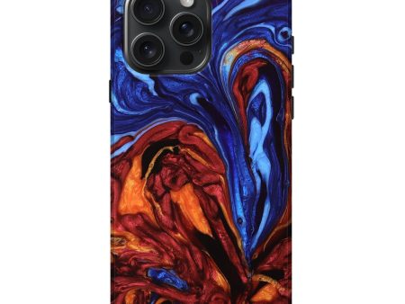 iPhone 16 Pro Max ResinArt Live Edge Phone Case - Ephriam (Fire & Ice, 734349) Hot on Sale