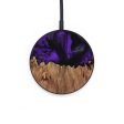 Circle Wood Wireless Charger - Darl (Purple, 736407) Cheap