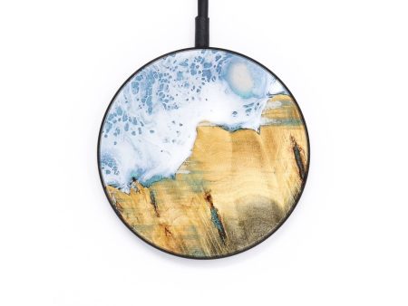 Circle Wood Wireless Charger - Karolyn (Coastal, 733526) For Sale