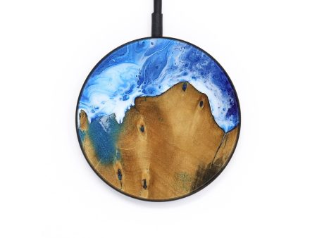 Circle Wood Wireless Charger - Flori (Coastal, 734645) Hot on Sale