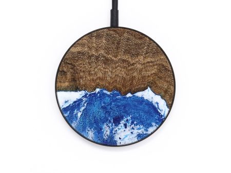 Circle Wood Wireless Charger - Alwina (Coastal, 733713) on Sale