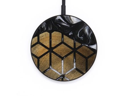 Circle Wood Wireless Charger - Eugine (Pattern, 735162) Hot on Sale