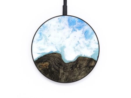 Circle Wood Wireless Charger - Isabell (Coastal, 735848) Online Hot Sale