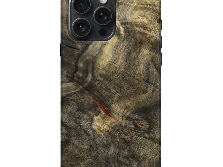 iPhone 16 Pro Max Wood Live Edge Phone Case - Mabelle (Wood Burl, 734849) Hot on Sale