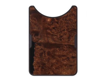 Alloy Wood Wallet - Delora (Wood Burl, 731600) Online Sale