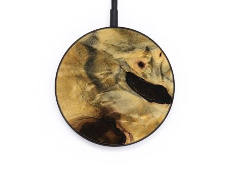 Circle Wood Wireless Charger - Kayden (Wood Burl, 735075) Online Hot Sale