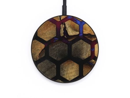 Circle Wood Wireless Charger - Horatio (Pattern, 735518) Online Hot Sale