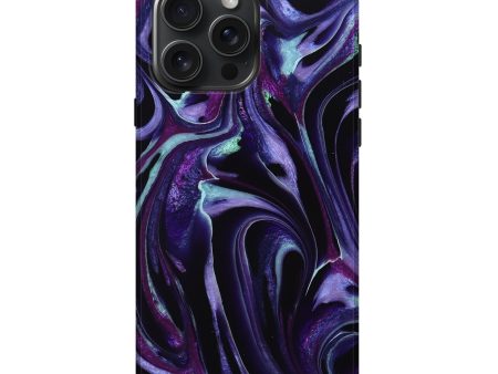 iPhone 16 Pro Max ResinArt Live Edge Phone Case - Watt (Purple, 733871) Discount