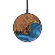 Circle Wood Wireless Charger - Hiroki (Blue, 735471) Sale