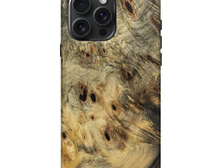 iPhone 16 Pro Max Wood Live Edge Phone Case - Merla (Wood Burl, 731629) on Sale