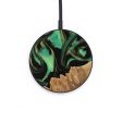 Circle Wood Wireless Charger - Fons (Green, 734912) Sale