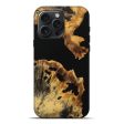 iPhone 16 Pro Max Wood Live Edge Phone Case - Perry (Pure Black, 736357) Hot on Sale