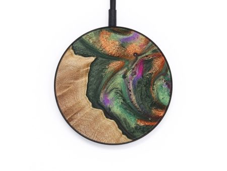 Circle Wood Wireless Charger - Arizona (Green, 735363) Discount